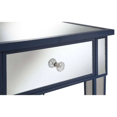 Cheapest ✨ Gold Coast Mirrored End Table with Drawer Cobalt Blue/Mirror - Breighton Home ❤️ 5 Cheapest ✨ Gold Coast Mirrored End Table with Drawer Cobalt Blue/Mirror - Breighton Home ❤️ - Image 3