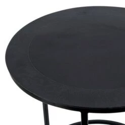 Best deal 🛒 2pc Aluminum Nesting Tables Multi - Sagebrook Home 🎁 -End And Side Tables shop unnamed file 63