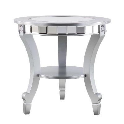 Deals π Lupina Glam Round End Table Matte Silver - Aiden Lane β€οΈ 6 Deals π Lupina Glam Round End Table Matte Silver - Aiden Lane β€οΈ - Image 4