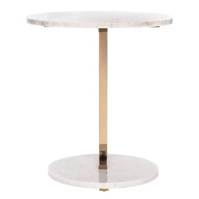 Best reviews of π Aphrodite Marble End Table Gold - Safavieh 𧨠5 Best reviews of π Aphrodite Marble End Table Gold - Safavieh 𧨠- Image 3