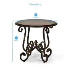 Best reviews of 🎉 Steve Silver Co. Julian End Table - Cherry - Steve Silver 🛒 -End And Side Tables shop unnamed file 6339