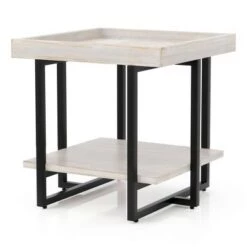 Buy 🧨 Grislare Coffee and End Table Set Antique White - HOMES: Inside + Out 👏 -End And Side Tables shop unnamed file 635