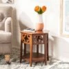 Wholesale 🎁 Connr Hexagon End Table- Brown - Safavieh 😉 -End And Side Tables shop unnamed file 6350
