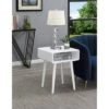 New 🎉 Napa End Table with Shelf White - Breighton Home 🔔 -End And Side Tables shop unnamed file 6373