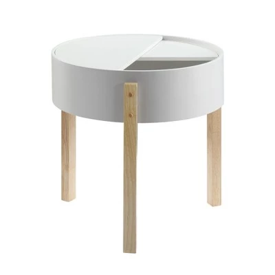 Flash Sale β Bodfish End Table White/Natural - Acme Furniture π 4 Flash Sale β Bodfish End Table White/Natural - Acme Furniture π - Image 2