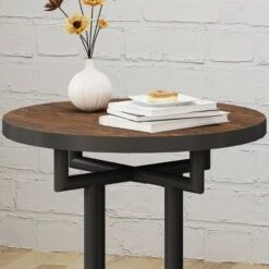 Flash Sale 😍 Westleigh Industrial Wood End Table Dark Brown - Christopher Knight Home 🌟 -End And Side Tables shop unnamed file 6389