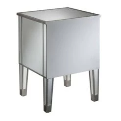 New π Gold Coast Mirrored 3 Drawer End Table Antique Silver/Mirror - Breighton Home π 13 New π Gold Coast Mirrored 3 Drawer End Table Antique Silver/Mirror - Breighton Home π -End And Side Tables shop unnamed file 6409