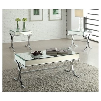 Best Pirce β End Table Chrome - Acme Furniture π€© 3 Best Pirce β End Table Chrome - Acme Furniture π€©