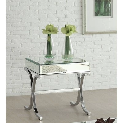 Best Pirce β End Table Chrome - Acme Furniture π€© 4 Best Pirce β End Table Chrome - Acme Furniture π€© - Image 2