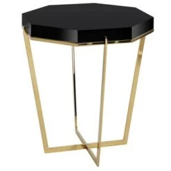 Outlet π End Table Gold Black - Safavieh π