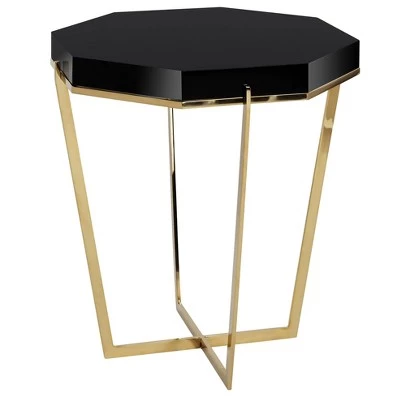 Outlet π End Table Gold Black - Safavieh π 3 Outlet π End Table Gold Black - Safavieh π