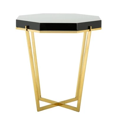Outlet π End Table Gold Black - Safavieh π 4 Outlet π End Table Gold Black - Safavieh π - Image 2