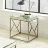 Deals 🔥 Steve Silver Co. Evelyn End Table Copper Chrome - Steve Silver 😉 -End And Side Tables shop unnamed file 6443