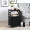 Top 10 🔥 Oxford End Table with Storage Cabinet and Shelf - Breighton Home Espresso ✔️ -End And Side Tables shop unnamed file 6445