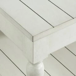 Deals 👏 Hemingway End Table Alabaster - Steve Silver Co. ⌛