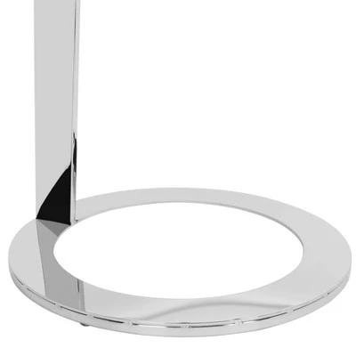 Best reviews of π Mariana Glass Top End Table Chrome - Safavieh π 8 Best reviews of π Mariana Glass Top End Table Chrome - Safavieh π - Image 6