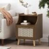 Brand new π Boyes Contemporary End Table with Hutch Walnut/Natural/Antique Gold - Christopher Knight Home 𧨠2 Brand new π Boyes Contemporary End Table with Hutch Walnut/Natural/Antique Gold - Christopher Knight Home 𧨠-End And Side Tables shop unnamed file 6519