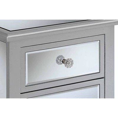 Cheapest π€© Breighton Home Gold Coast Victoria Mirrored End Table - Johar Furniture Silver π 7 Cheapest π€© Breighton Home Gold Coast Victoria Mirrored End Table - Johar Furniture Silver π - Image 5