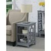 New 😍 Town Square End Table with Shelves Gray - Breighton Home 🔥 -End And Side Tables shop unnamed file 6562