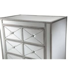Coupon 🎉 Gold Coast BettyB Mirrored End Table - Breighton Home Antiqued Silver/mirror 😀 -End And Side Tables shop unnamed file 6595