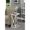 Best deal 👏 Tucson C End Table White/White - Breighton Home 😉 -End And Side Tables shop unnamed file 6727