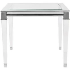Flash Sale 🔥 Charleston Acrylic End Table - Silver - Safavieh 🥰 -End And Side Tables shop unnamed file 6752
