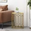 New ⭐ Biljon Modern Glam End Table Champagne Gold - Christopher Knight Home 😀 -End And Side Tables shop unnamed file 6754