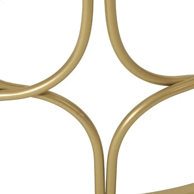 New β Biljon Modern Glam End Table Champagne Gold - Christopher Knight Home π 5 New β Biljon Modern Glam End Table Champagne Gold - Christopher Knight Home π - Image 3