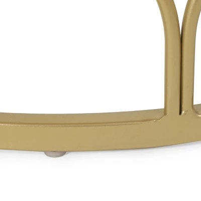 New β Biljon Modern Glam End Table Champagne Gold - Christopher Knight Home π 6 New β Biljon Modern Glam End Table Champagne Gold - Christopher Knight Home π - Image 4