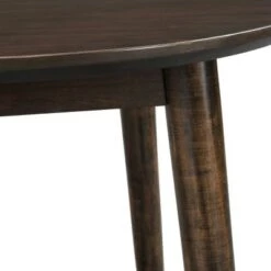 Promo 🤩 Behrens Mid-Century Modern Wood End Table - Christopher Knight Home Walnut 🎉 -End And Side Tables shop unnamed file 6769