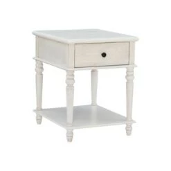 Buy 🧨 Miele Side Table - Powell Company White 🥰 -End And Side Tables shop unnamed file 6806