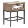 Outlet ⭐ Hayworth Mirrored Side Table Gray - Finch 👍 -End And Side Tables shop unnamed file 6817