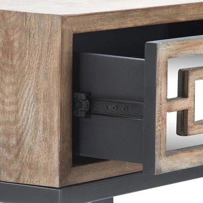 Outlet β Hayworth Mirrored Side Table Gray - Finch π 11 Outlet β Hayworth Mirrored Side Table Gray - Finch π - Image 9