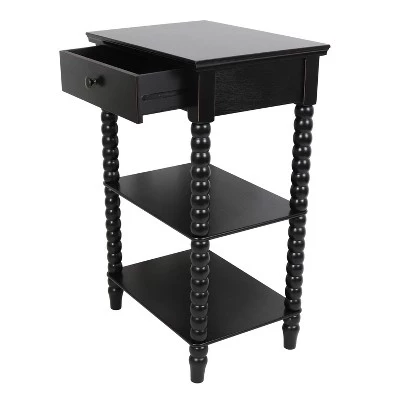 Flash Sale 😉 Decor Therapy Spindle Side Table - Décor Therapy Black 🤩 2 Flash Sale 😉 Decor Therapy Spindle Side Table - Décor Therapy Black 🤩