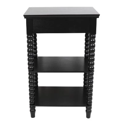 Flash Sale 😉 Decor Therapy Spindle Side Table - Décor Therapy Black 🤩 3 Flash Sale 😉 Decor Therapy Spindle Side Table - Décor Therapy Black 🤩 - Image 2