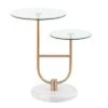 Wholesale π Trombone Glam Side Table - LumiSource Marble/nickel/glass Black/nickel/clear π― 2 Wholesale π Trombone Glam Side Table - LumiSource Marble/nickel/glass Black/nickel/clear π― -End And Side Tables shop unnamed file 6860