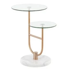 Wholesale π Trombone Glam Side Table - LumiSource Marble/nickel/glass Black/nickel/clear π― 20 Wholesale π Trombone Glam Side Table - LumiSource Marble/nickel/glass Black/nickel/clear π― -End And Side Tables shop unnamed file 6868