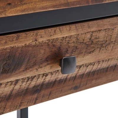 Best deal π Claremont Rustic Wood Coffee Table and End Table Set with Drawer White - Alaterre Furniture π 6 Best deal π Claremont Rustic Wood Coffee Table and End Table Set with Drawer White - Alaterre Furniture π - Image 4