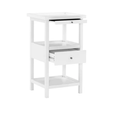 Best deal π Largo Side Table with Expandable Top White - Powell Company π 4 Best deal π Largo Side Table with Expandable Top White - Powell Company π - Image 2