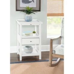 Best deal π Largo Side Table with Expandable Top White - Powell Company π 22 Best deal π Largo Side Table with Expandable Top White - Powell Company π -End And Side Tables shop unnamed file 6877
