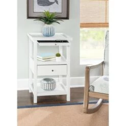 Best deal π Largo Side Table with Expandable Top White - Powell Company π 23 Best deal π Largo Side Table with Expandable Top White - Powell Company π -End And Side Tables shop unnamed file 6878