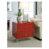 Deals 🔔 Aleman Contemporary Side Table Red - HOMES: Inside + Out 🎁