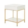 Promo 👍 Alios Side Table Gold - OSP Home Furnishings 🤩 -End And Side Tables shop unnamed file 6895