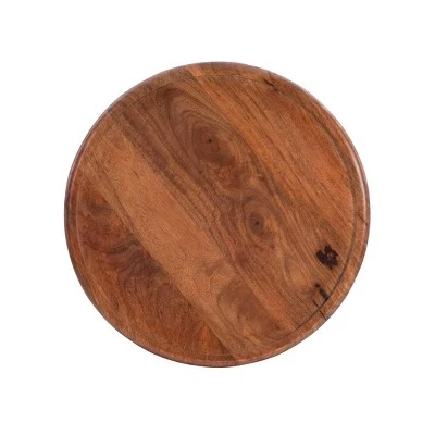 Promo 𧨠Larue Side Table Brown - Powell Company π₯° 3 Promo 𧨠Larue Side Table Brown - Powell Company π₯°