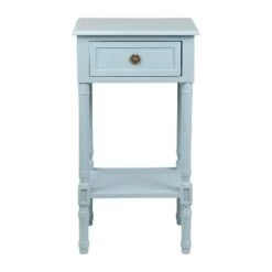 Discount ❤️ Lilith Side Table - East At Main Blue 😉 -End And Side Tables shop unnamed file 6927