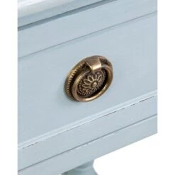 Discount ❤️ Lilith Side Table - East At Main Blue 😉 -End And Side Tables shop unnamed file 6932