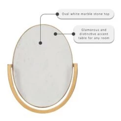 Promo 👏 Kleier Side Table Gold - Powell Company 😍 -End And Side Tables shop unnamed file 6958