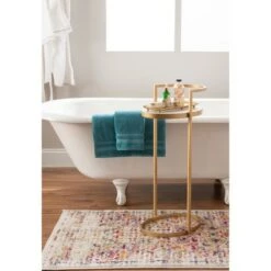 Promo 👏 Kleier Side Table Gold - Powell Company 😍 -End And Side Tables shop unnamed file 6961