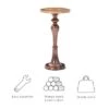 Best Sale 🛒 Spegel Side Table Copper - Powell Company 🌟 -End And Side Tables shop unnamed file 6982