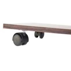 Deals ❤️ Basicwise Modern Sofa Side Table with Shelves and Casters, Brown ✨ 10 Deals ❤️ Basicwise Modern Sofa Side Table with Shelves and Casters, Brown ✨ -End And Side Tables shop unnamed file 7005